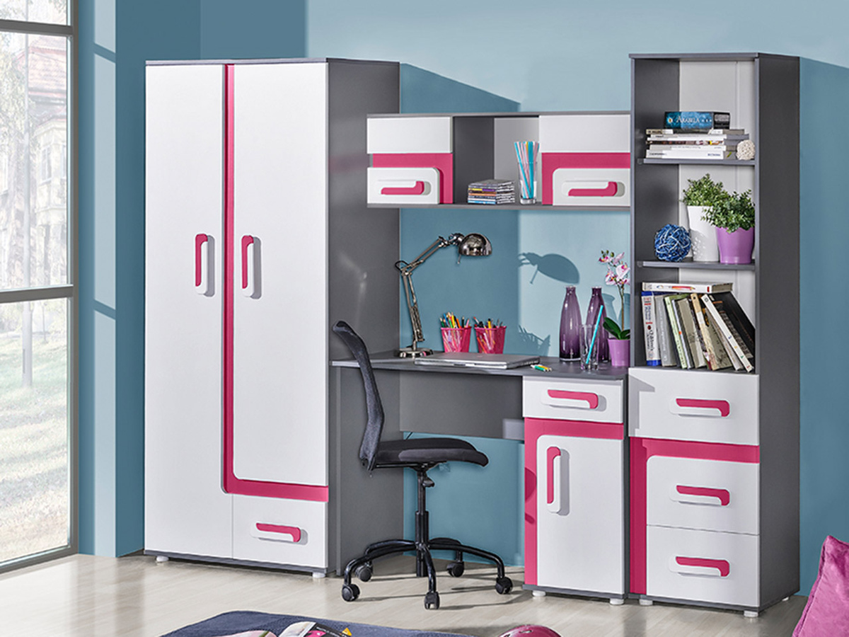 Lastetoa komplekt Levtala 120 (Antratsiit + Valge + Roosikarva)