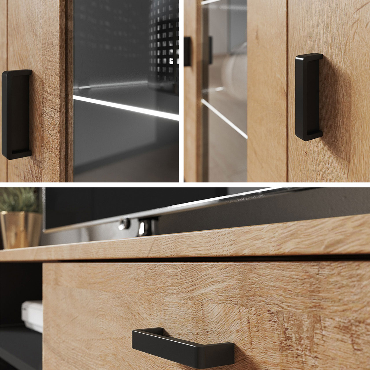 Elutoa komplekt Tornola 111 (Lefkas tamm + Must)