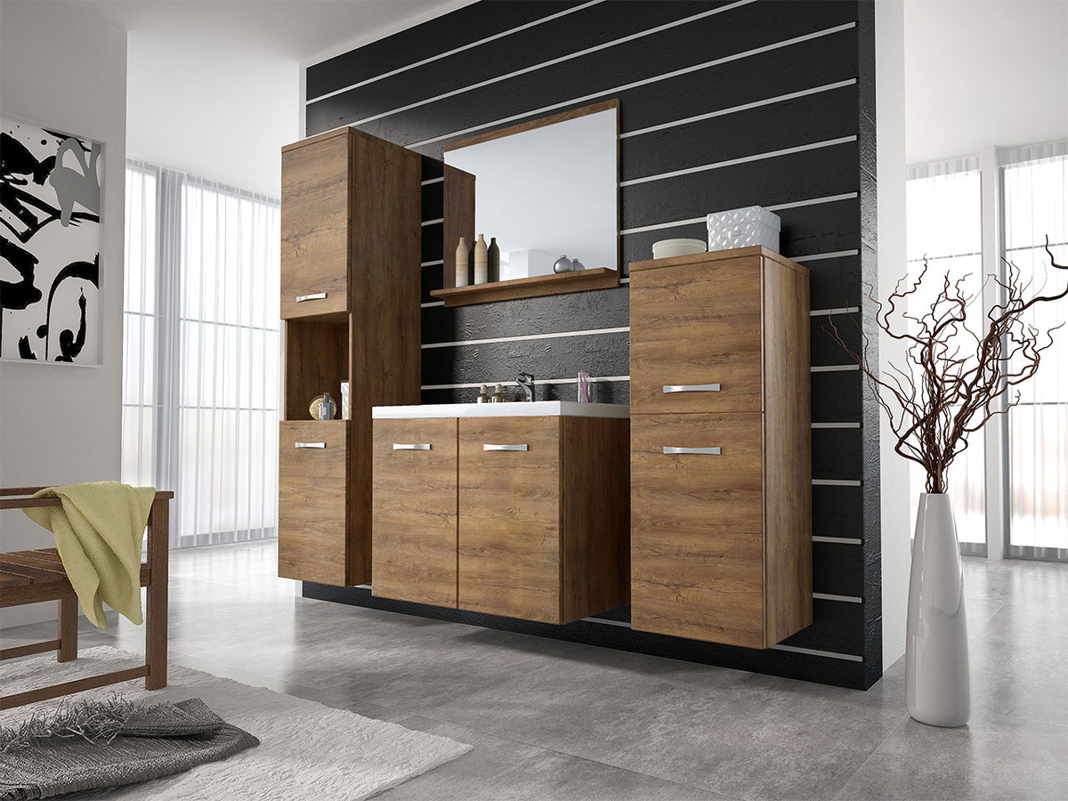 Vannitoakomplekt Sarasota 108 (Lefkas tamm)